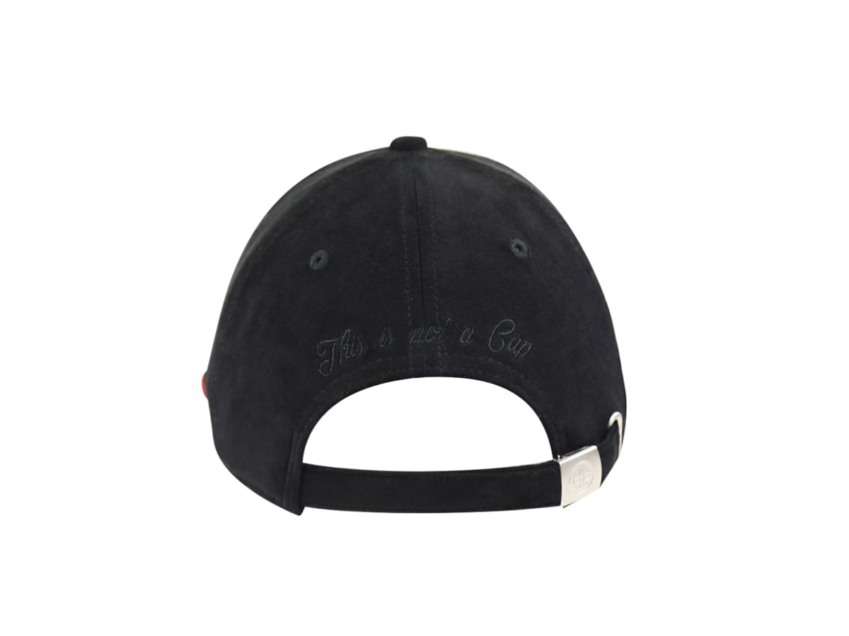 Casquette Suédine Full Noir LXH Genève Suédine 4