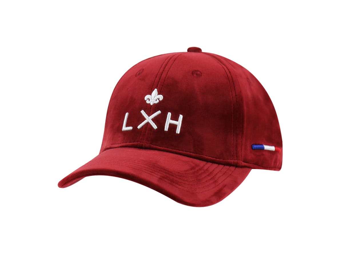 Casquette Velours de Soie Prune LXH Montréal Velours de Soie 1