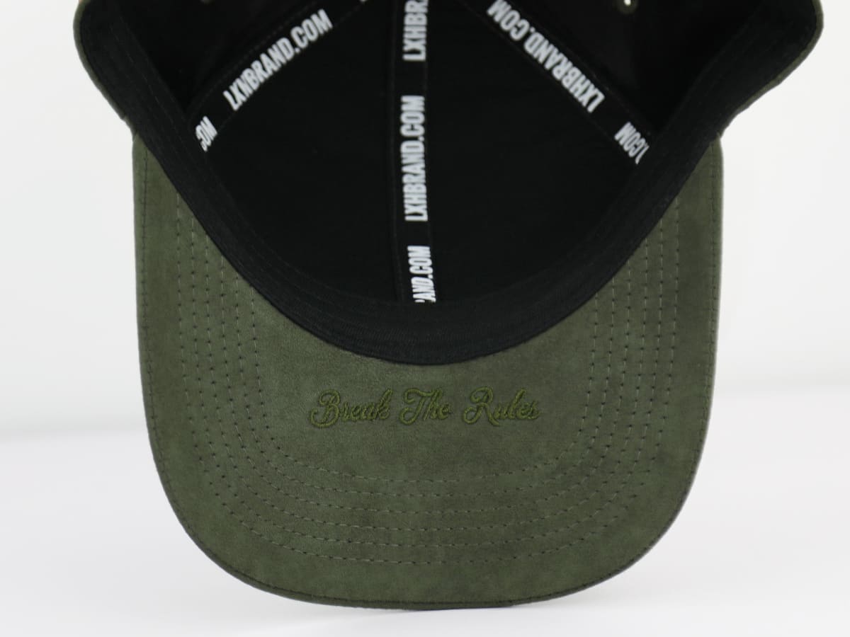 Casquette Suédine Full Kaki LXH Genève Suédine 13