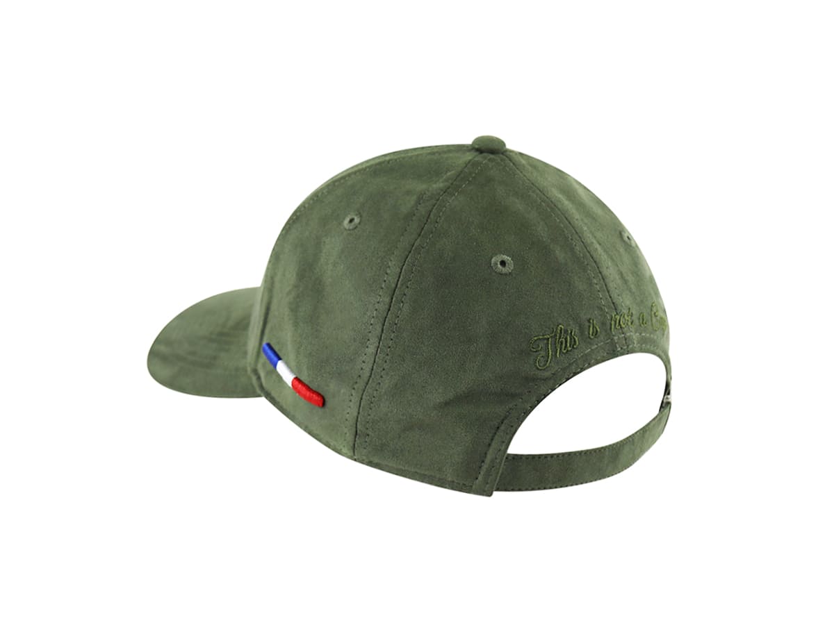 Casquette Suédine Full Kaki LXH Genève Suédine 3