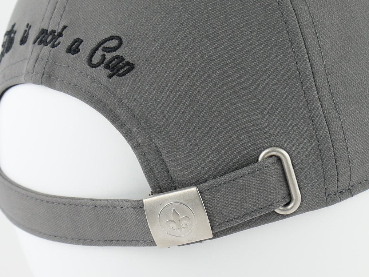 Grey Cotton “Heritage” Cap