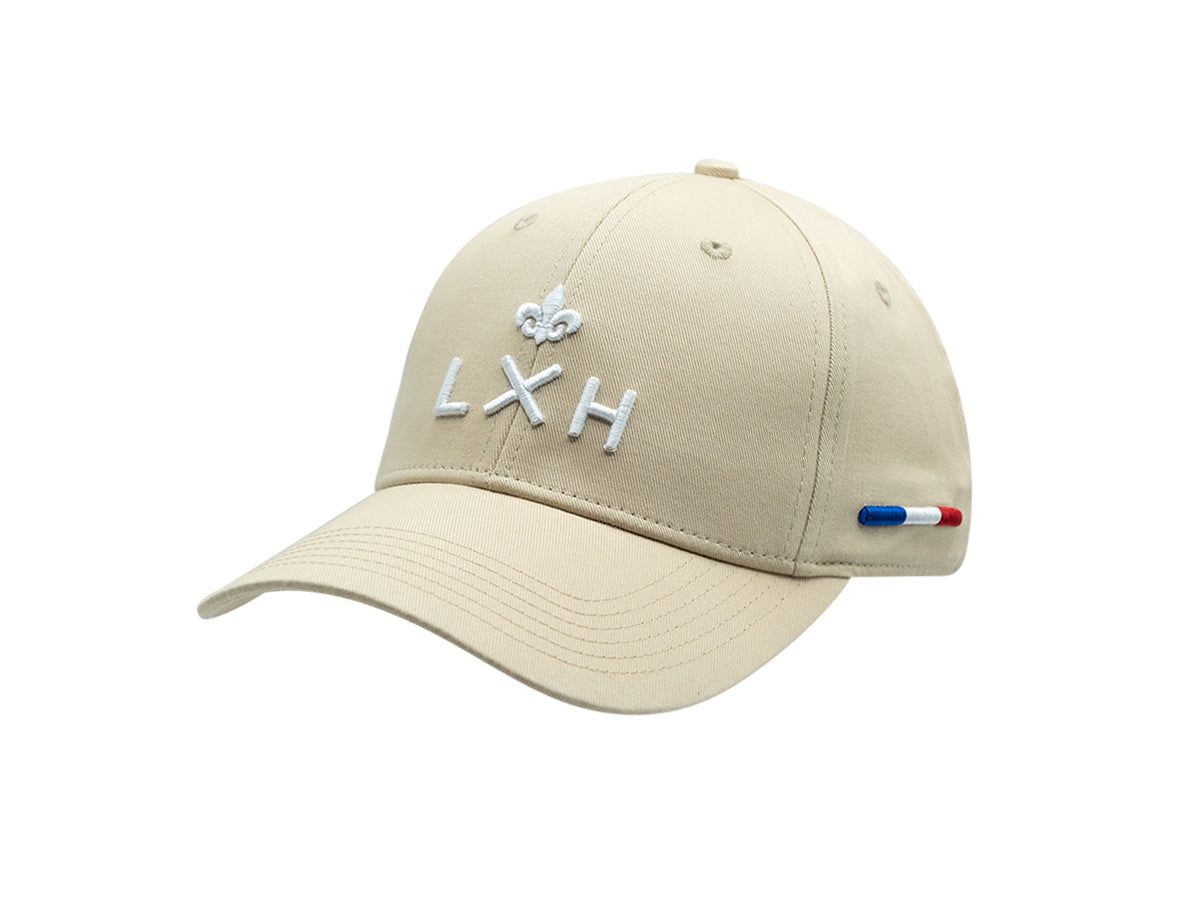 Beige Cotton “Heritage” Cap