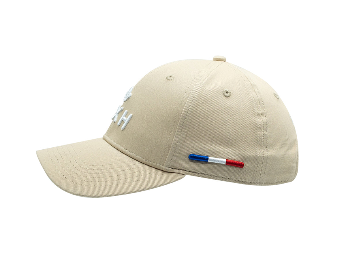 Beige Cotton “Heritage” Cap