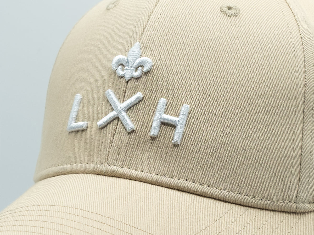 Beige Cotton “Heritage” Cap