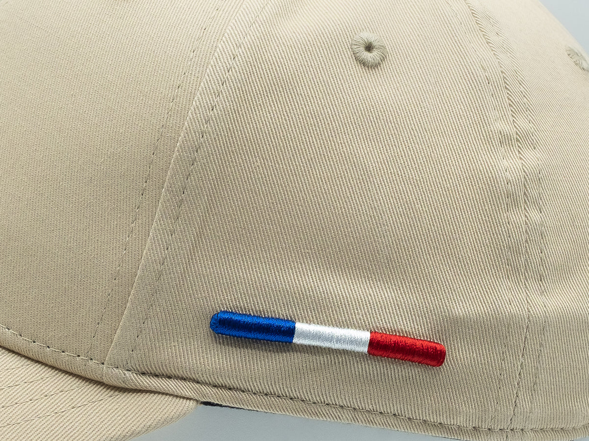 Beige Cotton “Heritage” Cap