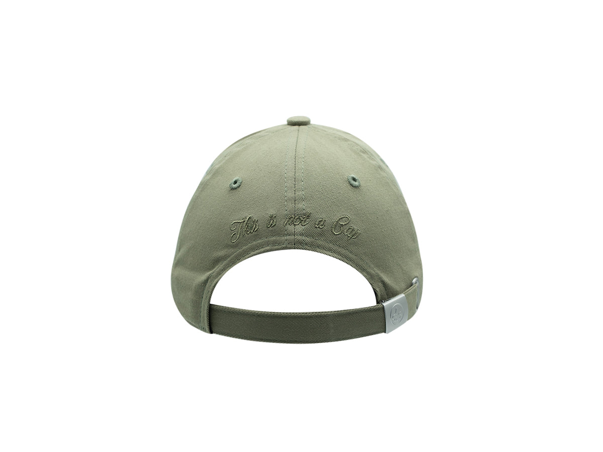 “Heritage” Cap, Olive Green Tone-on-Tone Cotton
