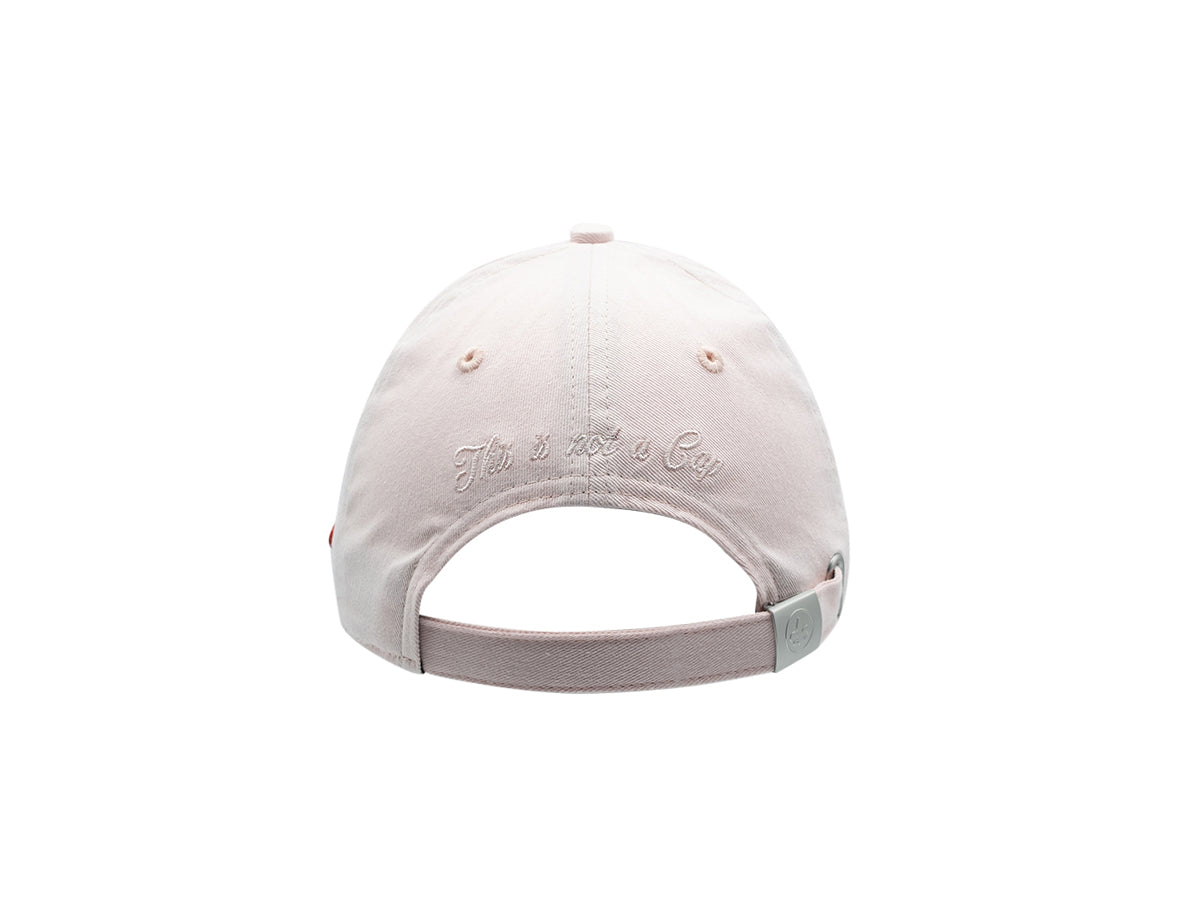 “Heritage” Cap, Tone-on-Tone Cotton, Pink