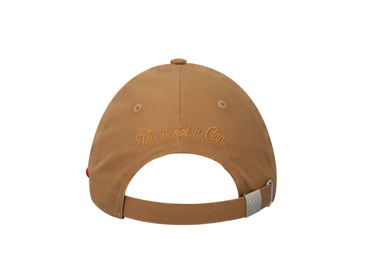 Tone-on-Tone Cotton "Heritage" Cap Gingerbread