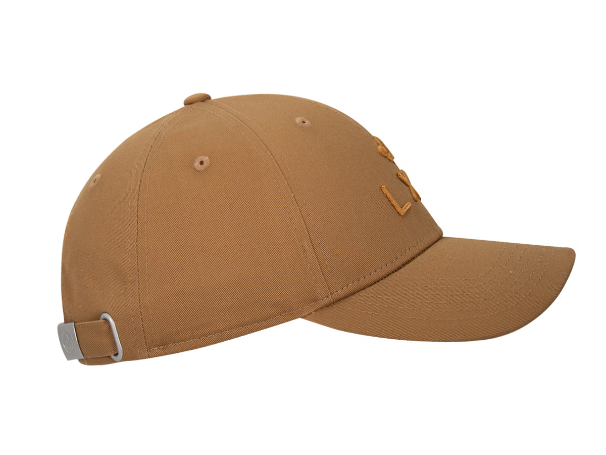 Tone-on-Tone Cotton "Heritage" Cap Gingerbread