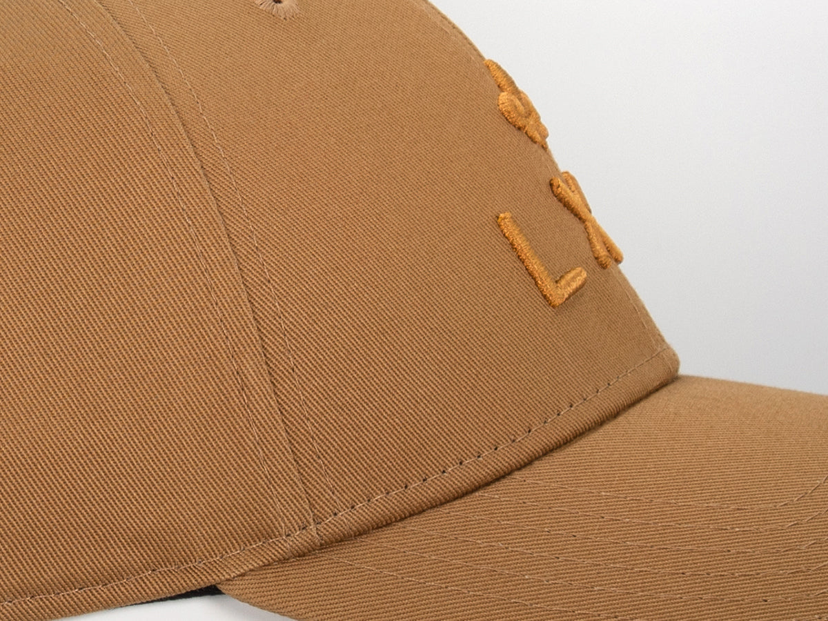 Tone-on-Tone Cotton "Heritage" Cap Gingerbread