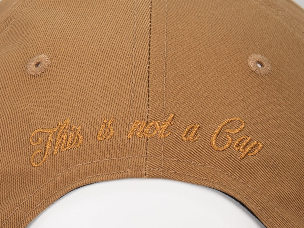 Tone-on-Tone Cotton "Heritage" Cap Gingerbread