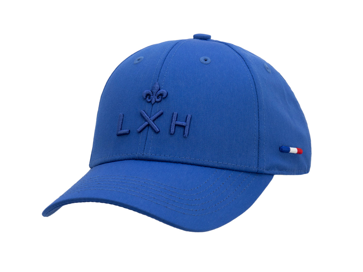 Casquette « Héritage » Coton Ton sur Ton Bleu Lapis