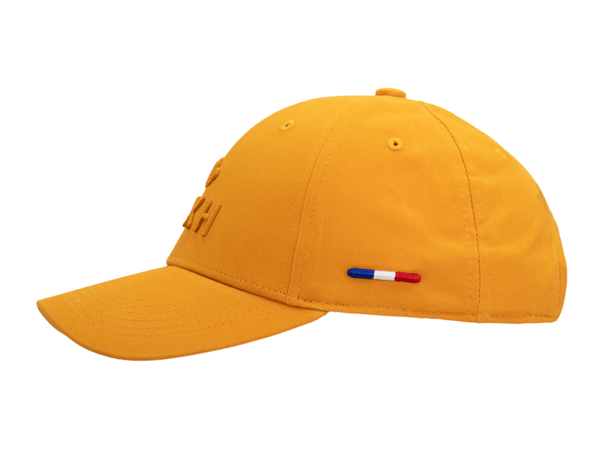 Casquette « Héritage » Coton Ton sur Ton Jaune Ocre