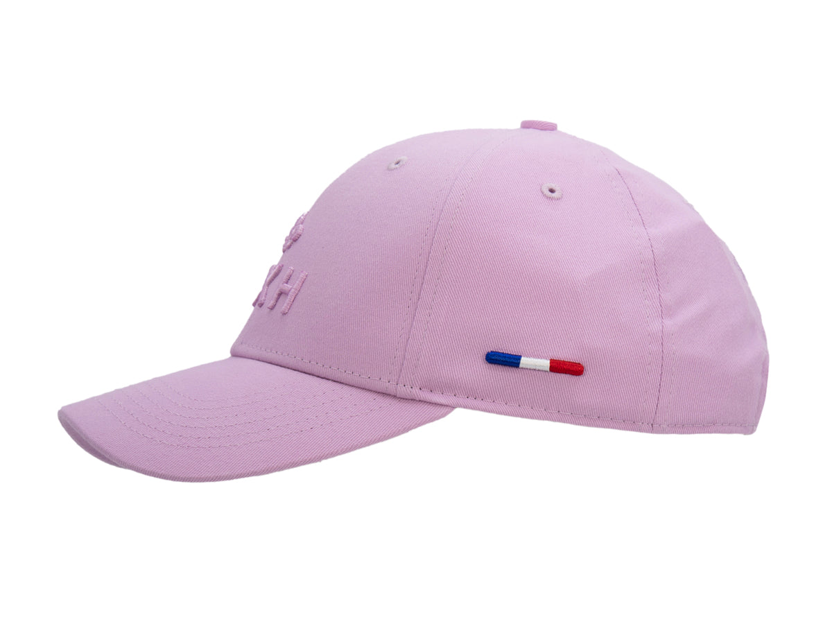 Casquette « Héritage » Coton Ton sur Ton Rose Orchidée