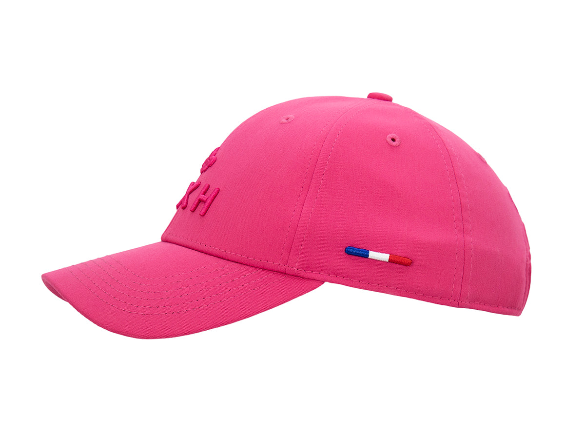 Casquette « Héritage » Coton Ton sur Ton Framboise