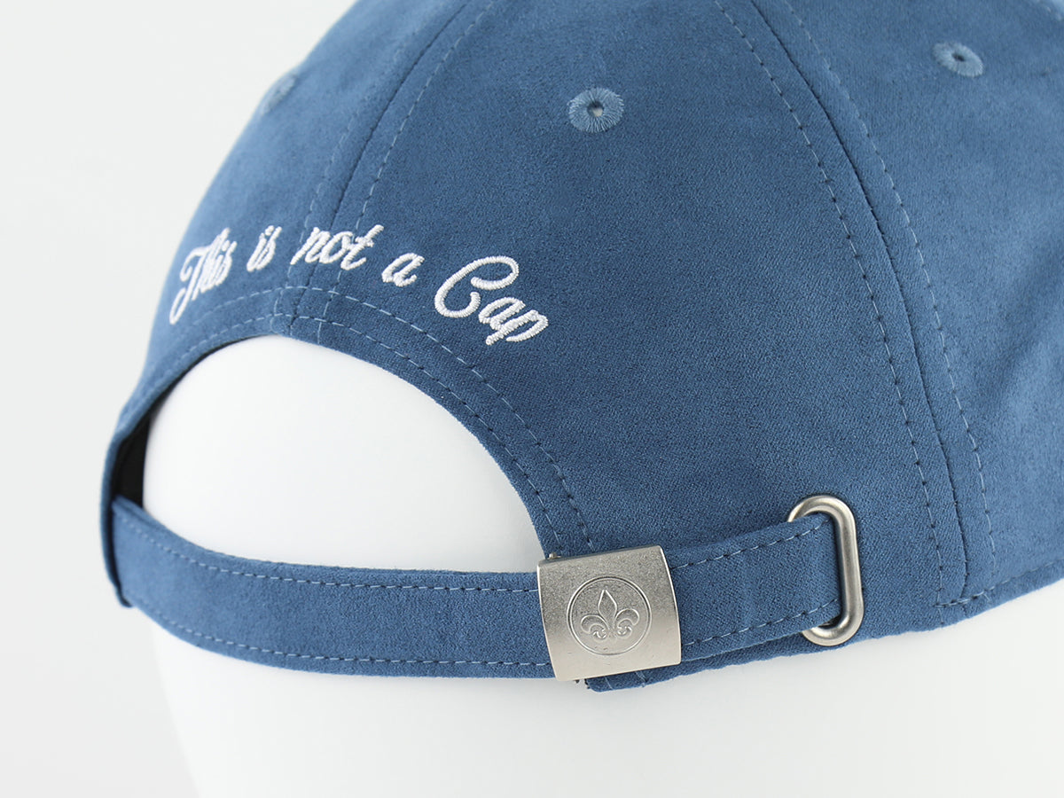 “Heritage” Cap in Duck Blue Suede