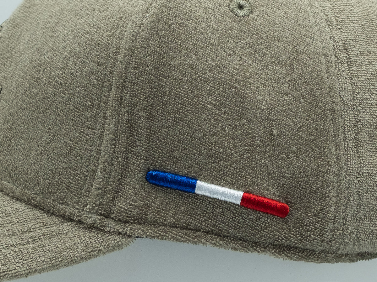 Olive Green Terry Cloth “Heritage” Cap