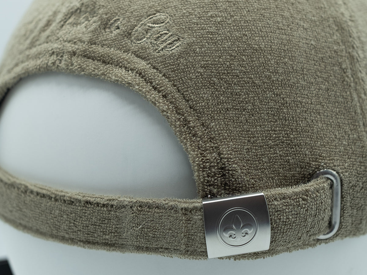 Olive Green Terry Cloth “Heritage” Cap