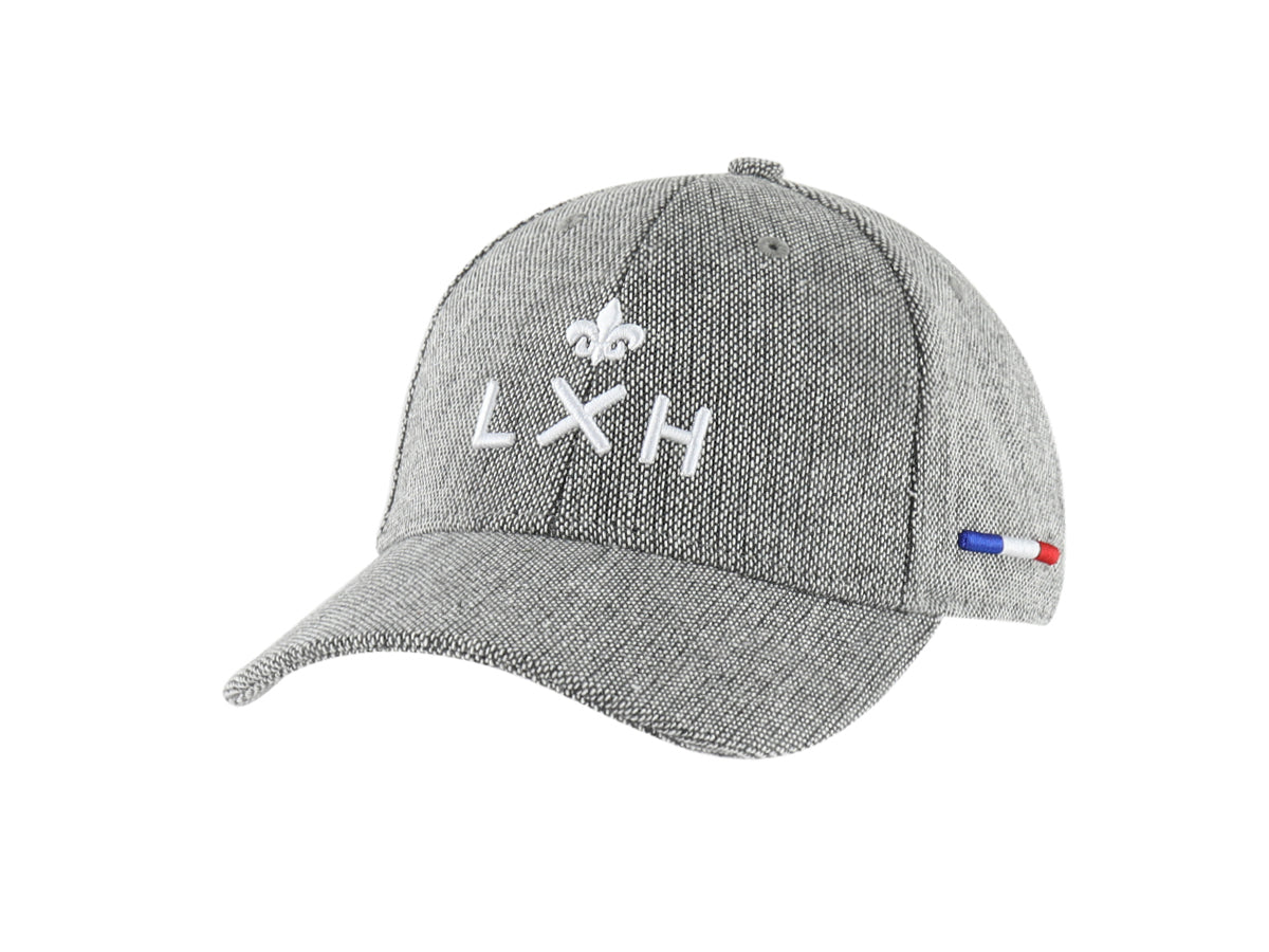 Grey Pique Wool “Heritage” Cap