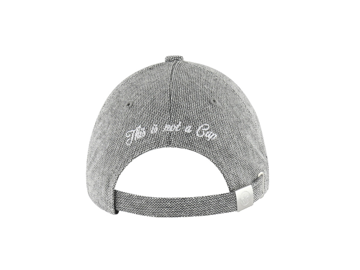 Grey Pique Wool “Heritage” Cap