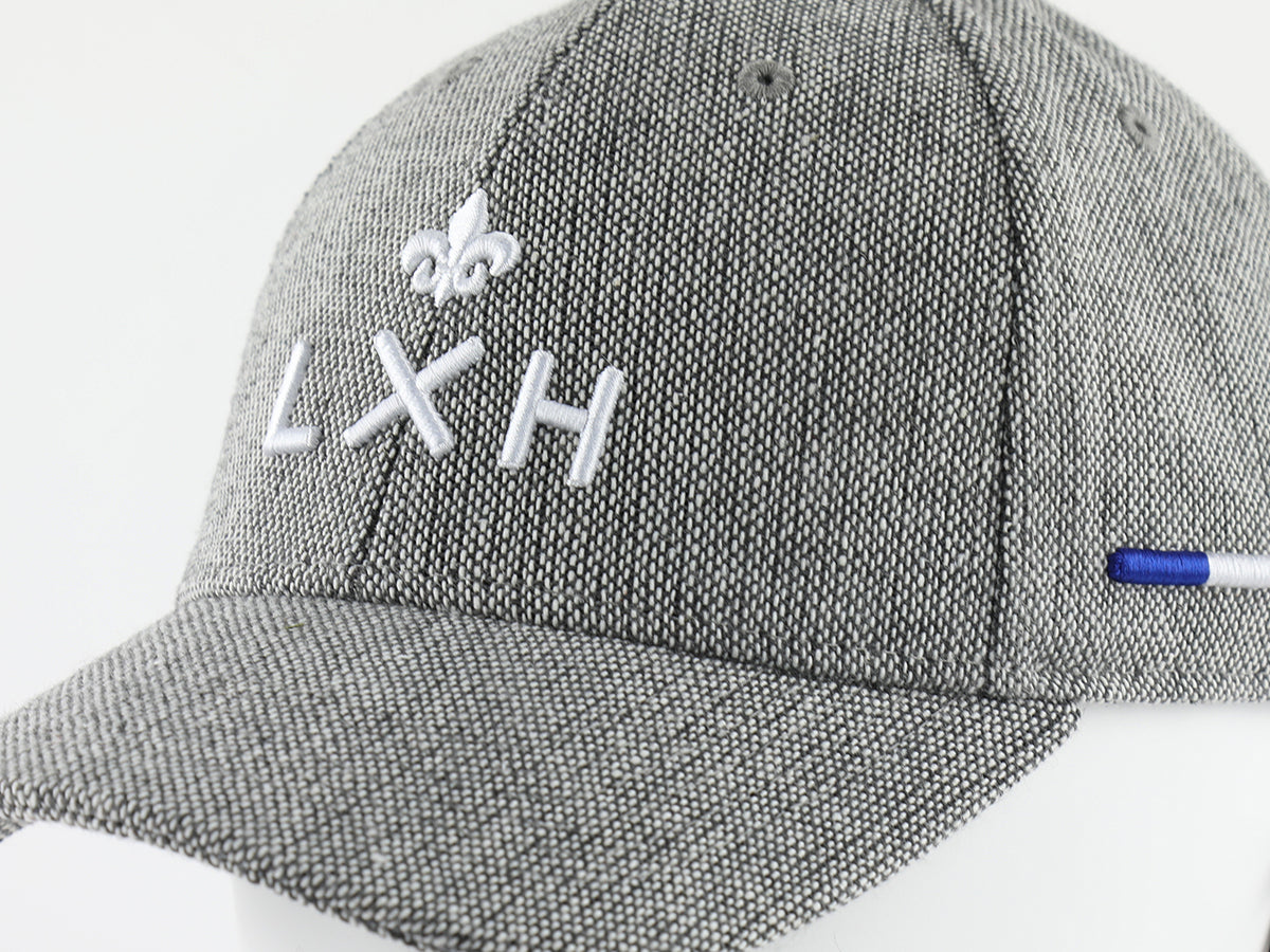 Grey Pique Wool “Heritage” Cap