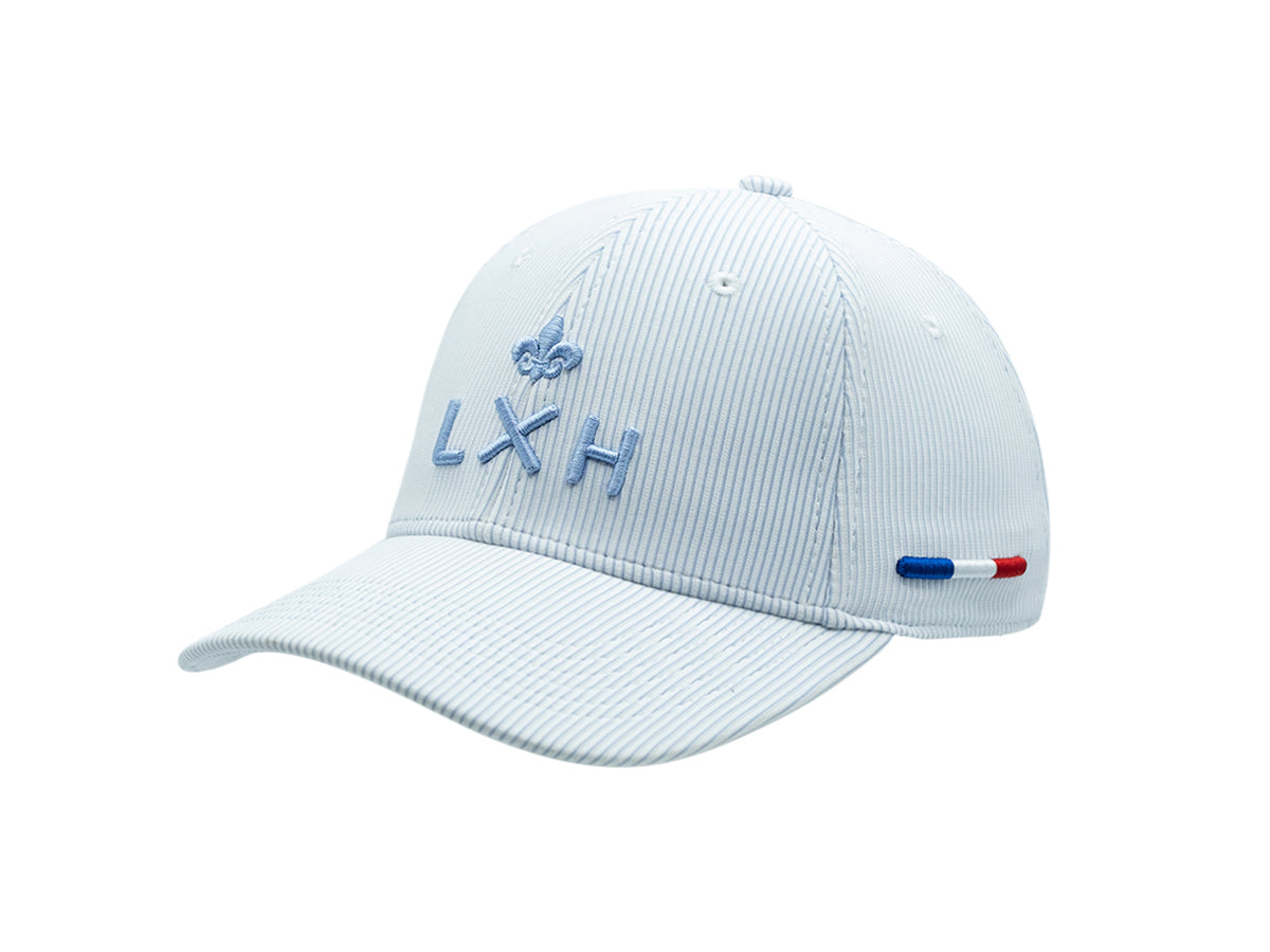Blue Tone-on-Tone Striped “Heritage” Cap