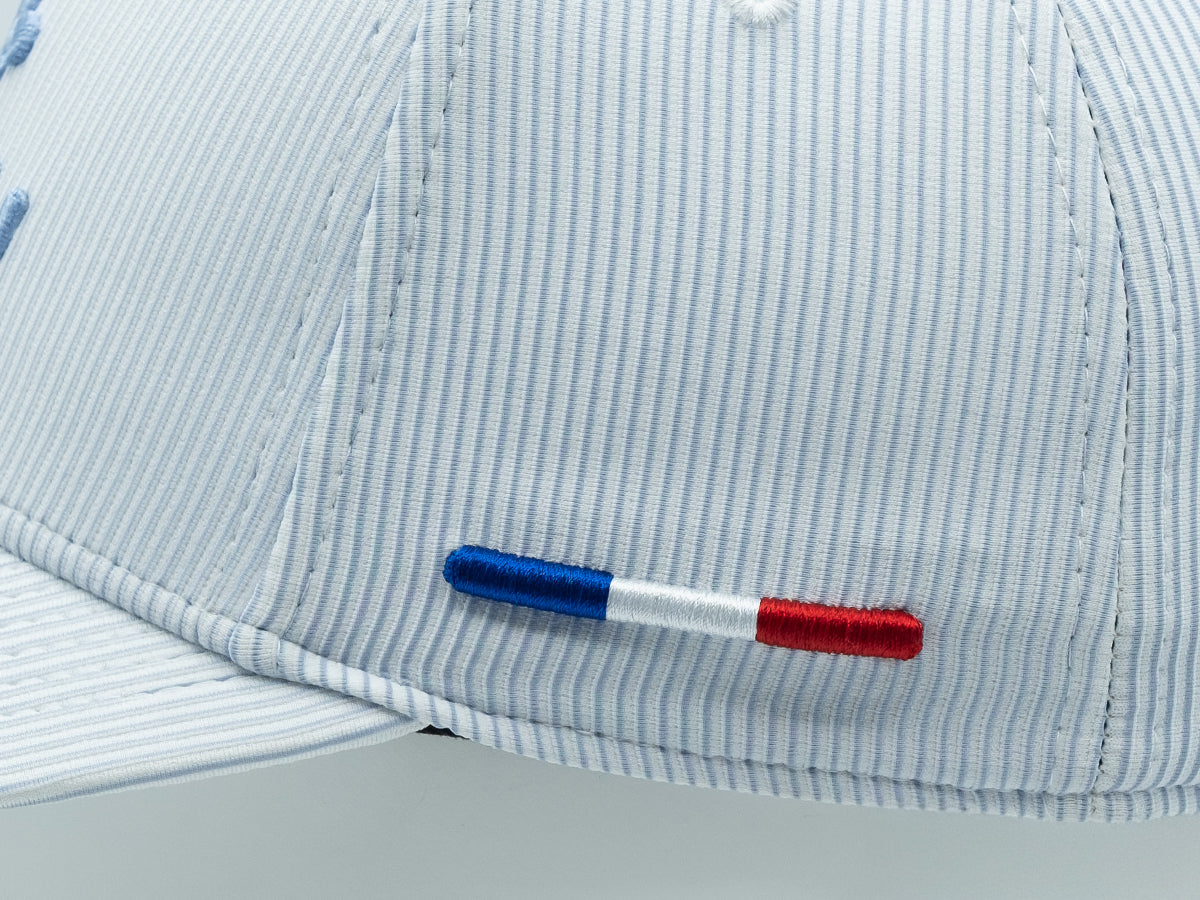 Blue Tone-on-Tone Striped “Heritage” Cap