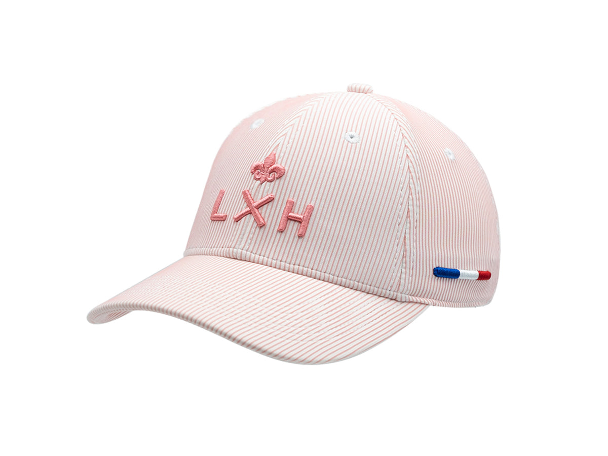 Pink Tone-on-Tone Striped “Heritage” Cap
