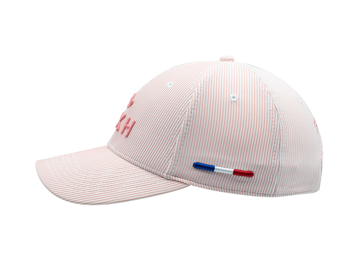 Pink Tone-on-Tone Striped “Heritage” Cap