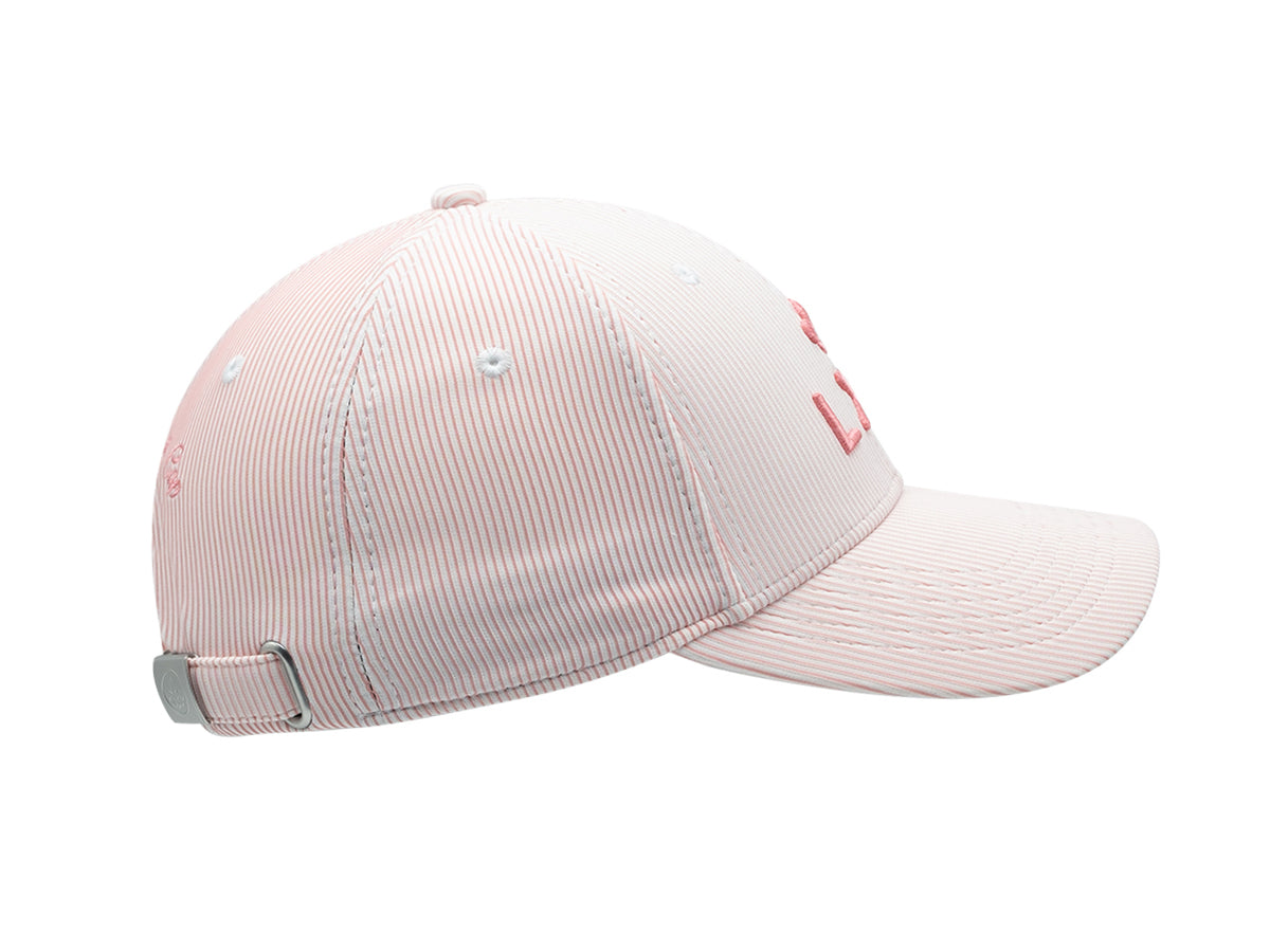 Pink Tone-on-Tone Striped “Heritage” Cap