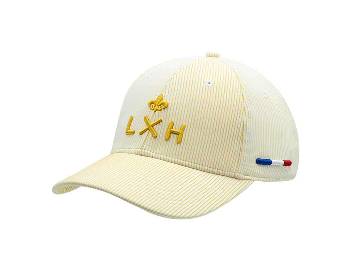 Yellow Tone-on-Tone Striped “Heritage” Cap