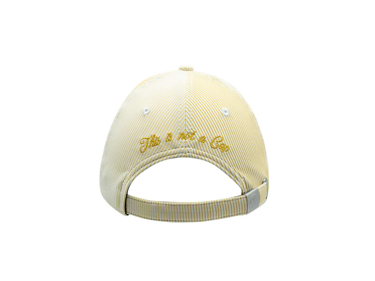 Yellow Tone-on-Tone Striped “Heritage” Cap