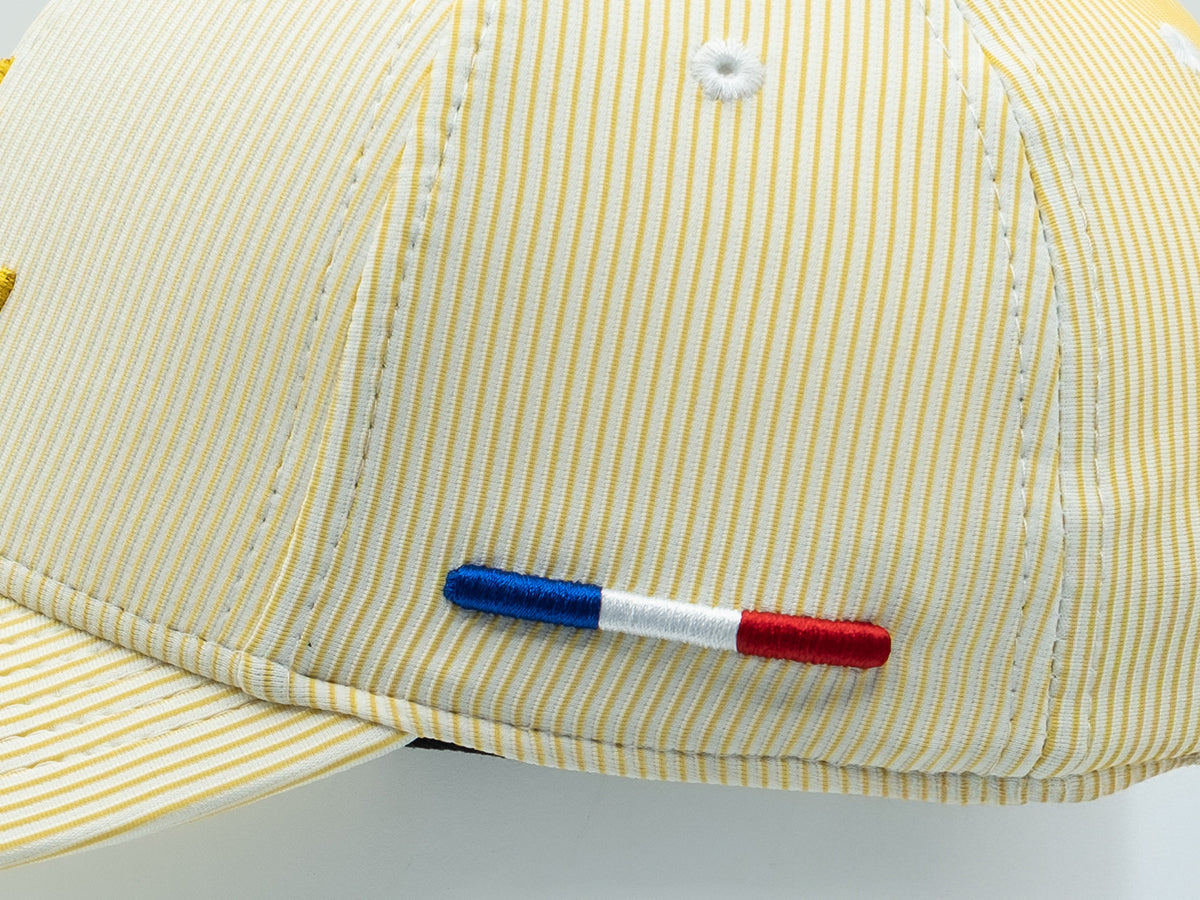Yellow Tone-on-Tone Striped “Heritage” Cap
