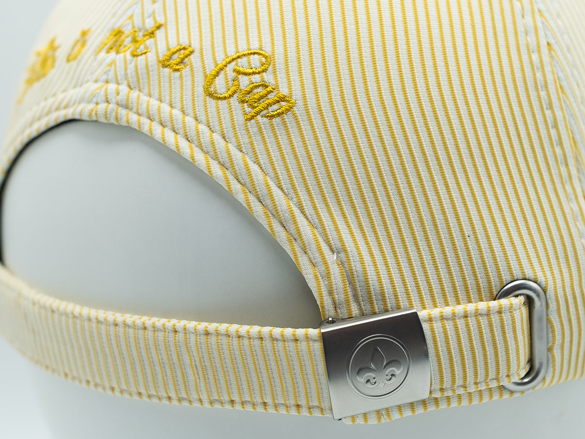 Yellow Tone-on-Tone Striped “Heritage” Cap