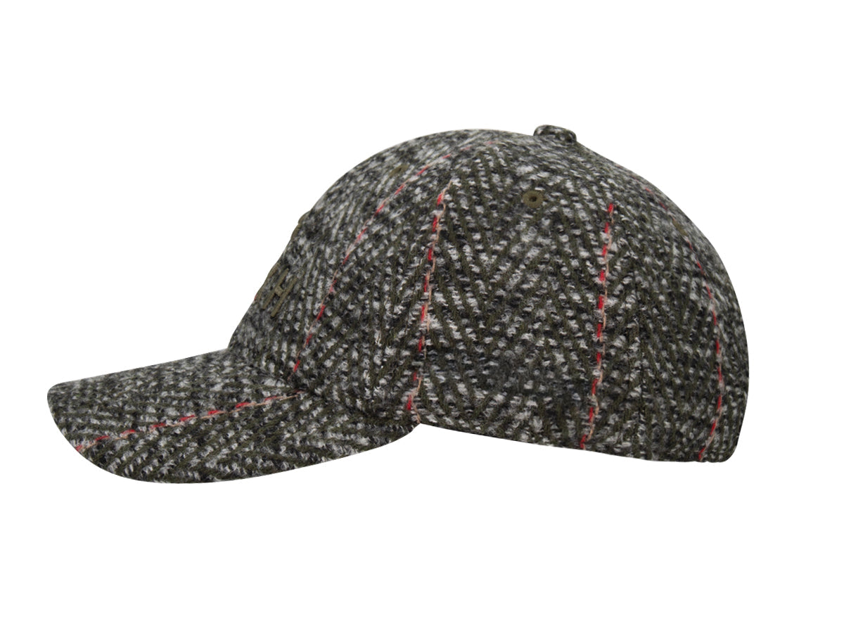 Tone-on-Tone “Heritage” Cap Large Khaki Chevron