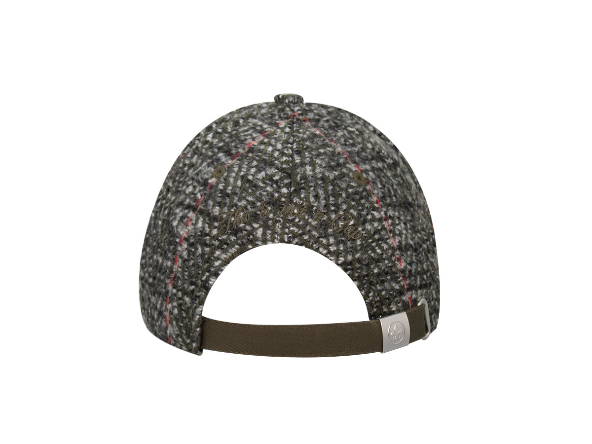 Tone-on-Tone “Heritage” Cap Large Khaki Chevron