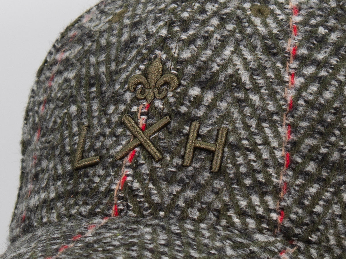 Tone-on-Tone “Heritage” Cap Large Khaki Chevron