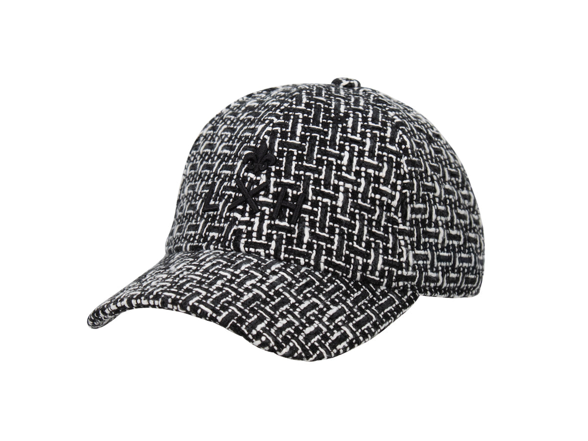 Black Tweed Tone-on-Tone “Heritage” Cap