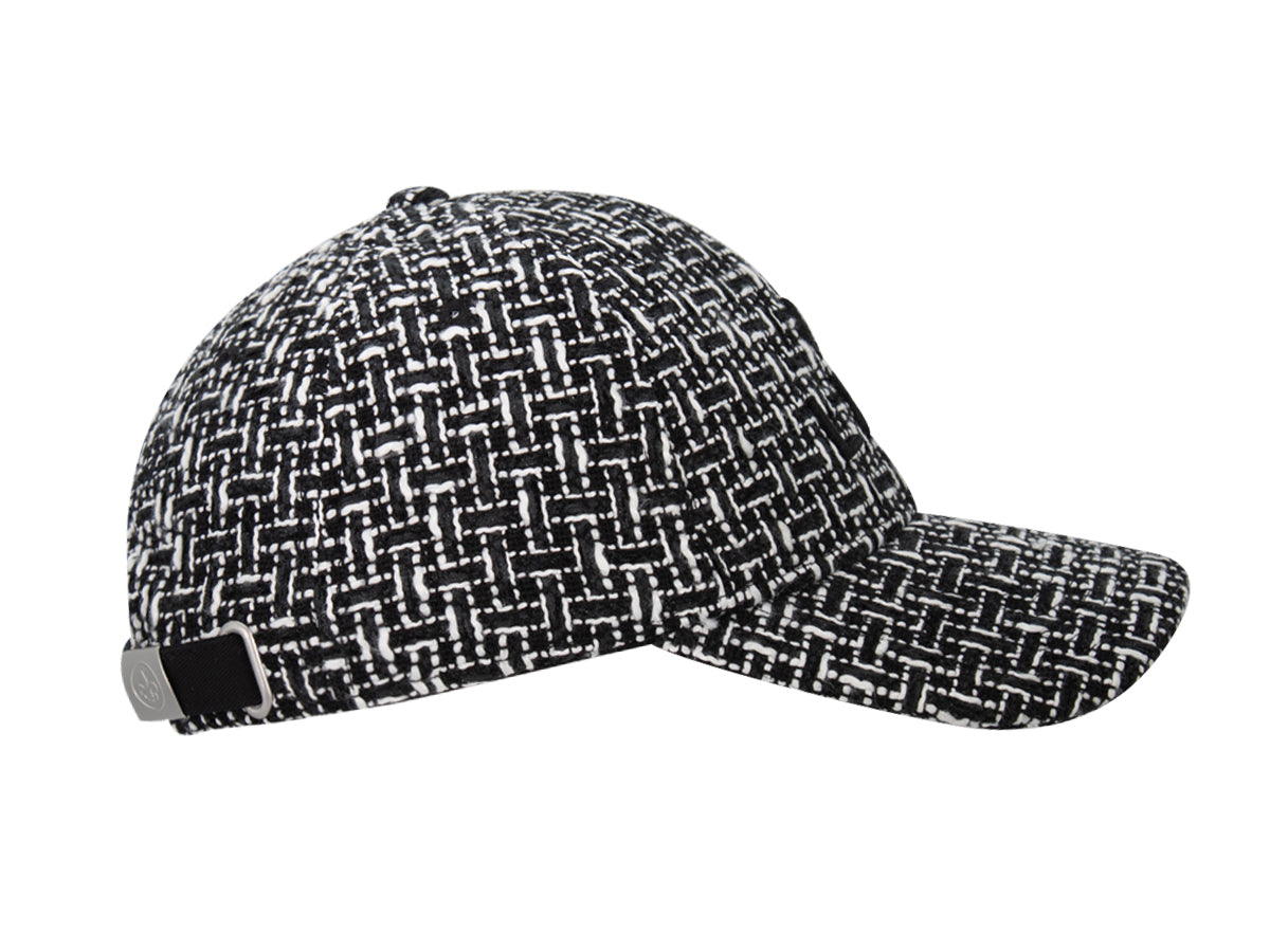 Black Tweed Tone-on-Tone “Heritage” Cap