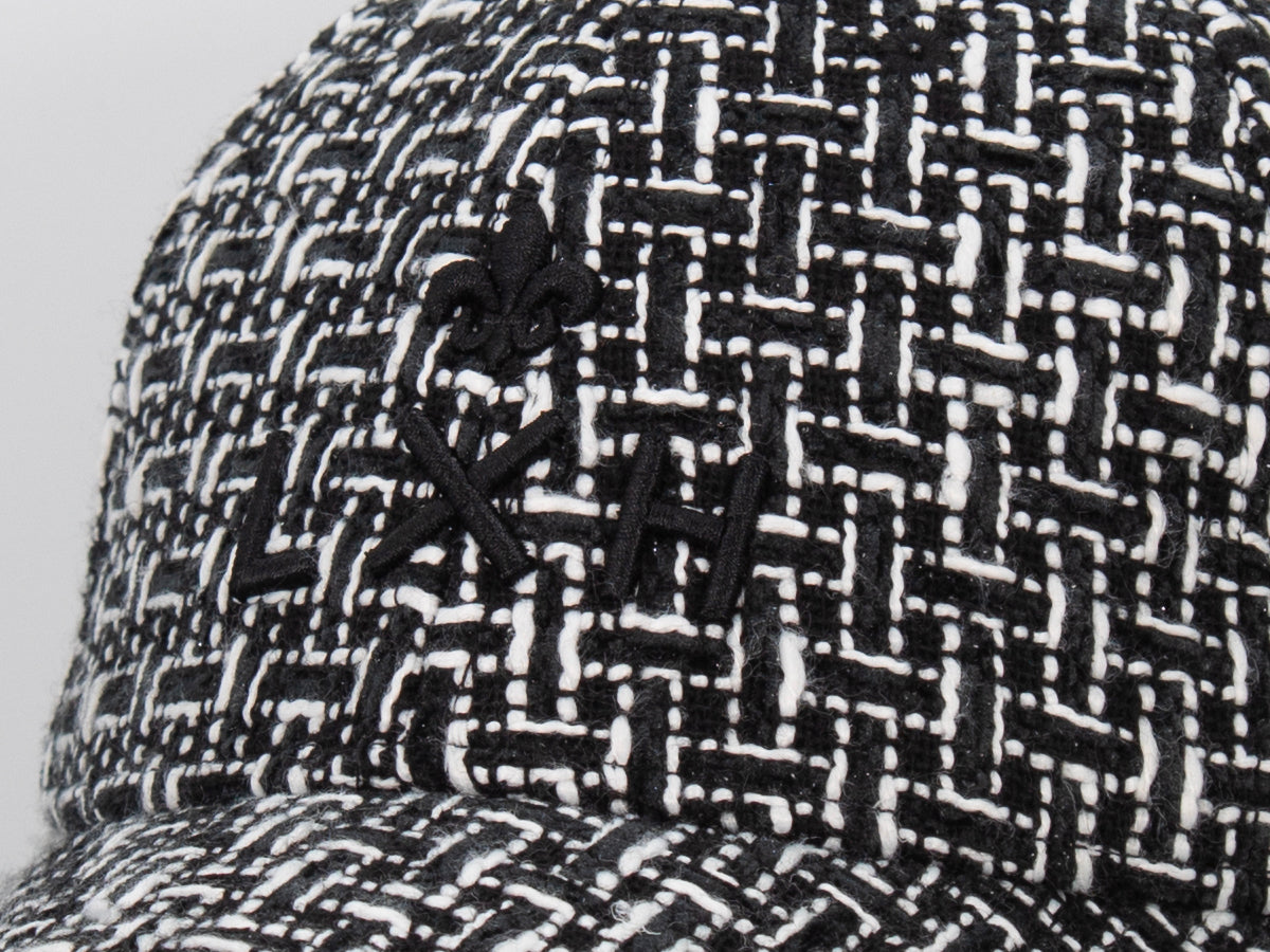 Black Tweed Tone-on-Tone “Heritage” Cap