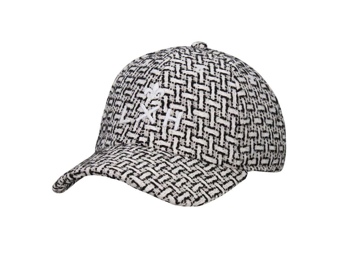 White Tweed Tone-on-Tone “Heritage” Cap
