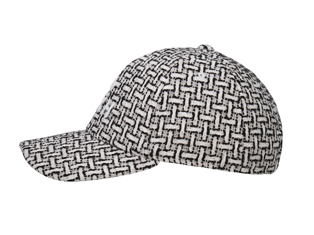 White Tweed Tone-on-Tone “Heritage” Cap