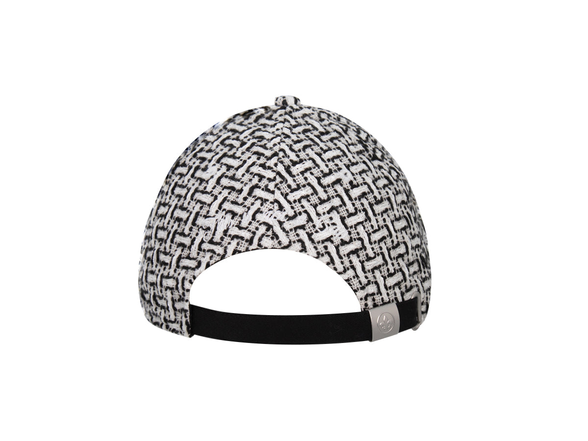 White Tweed Tone-on-Tone “Heritage” Cap