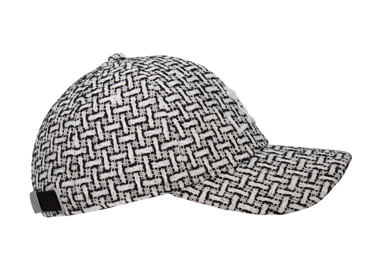 White Tweed Tone-on-Tone “Heritage” Cap