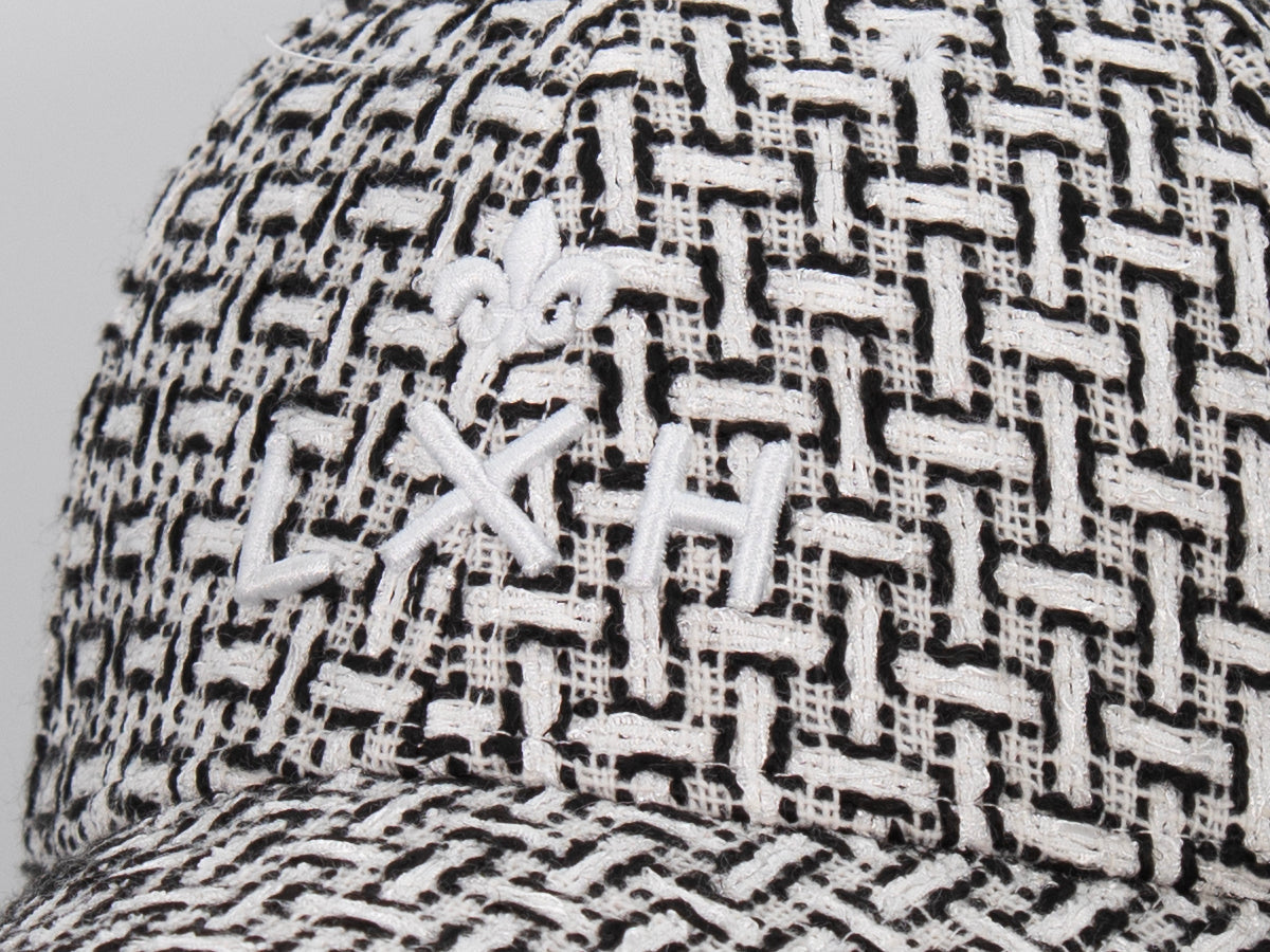 White Tweed Tone-on-Tone “Heritage” Cap