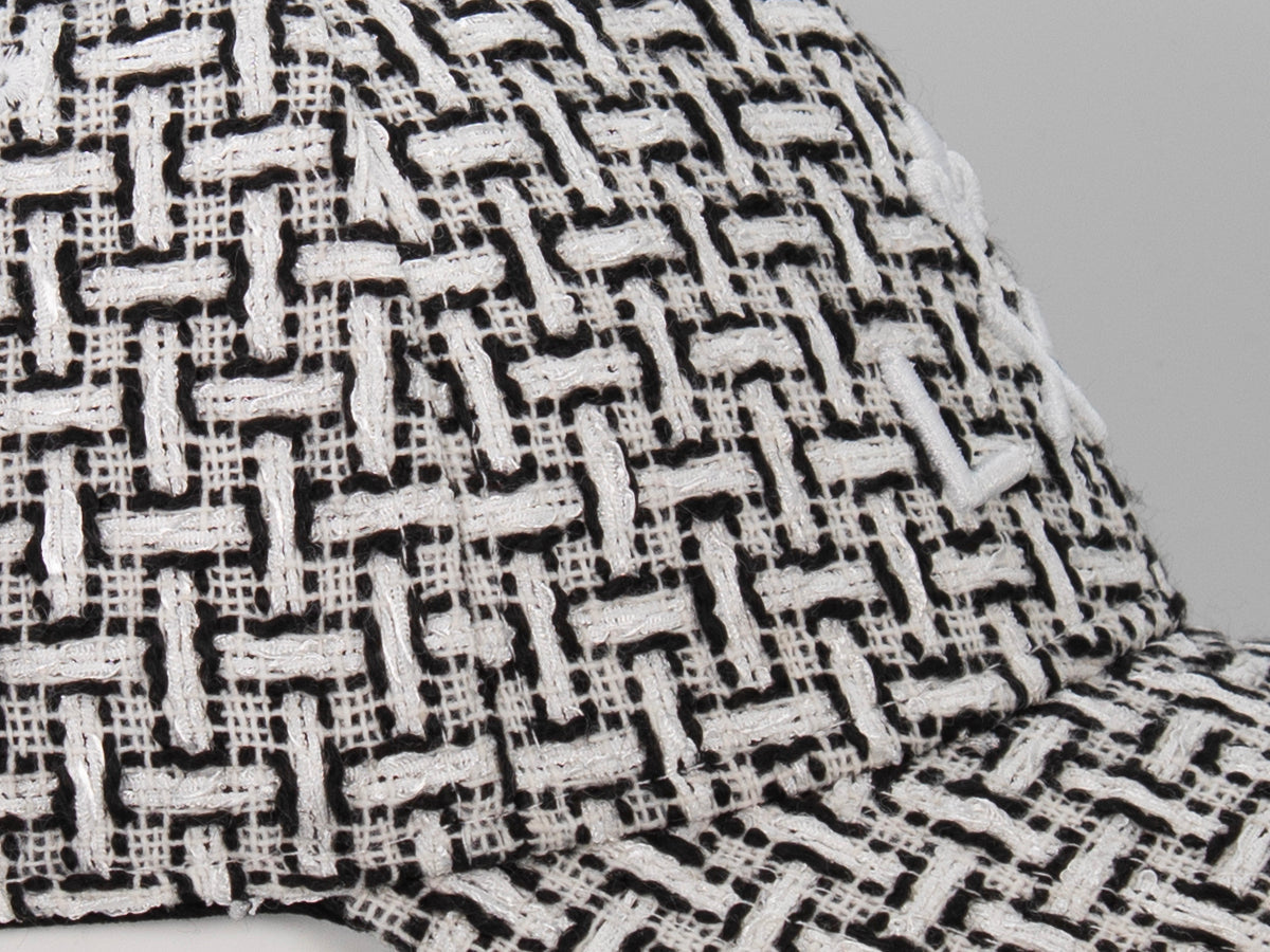 White Tweed Tone-on-Tone “Heritage” Cap