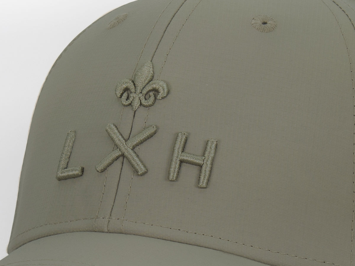 Olive Green Tone-on-Tone Nylon “Heritage” Cap