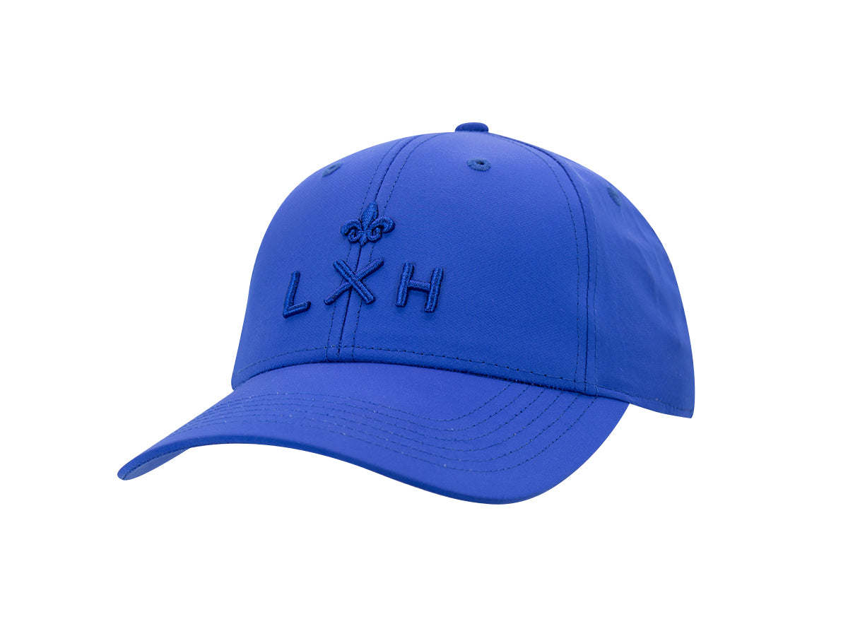 Casquette « Héritage » Nylon Ton sur Ton Bleu Cobalt