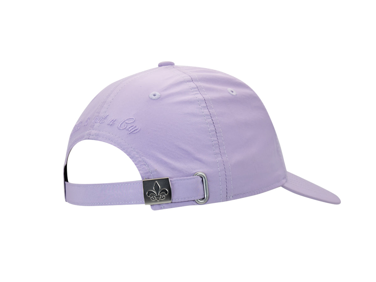 Casquette « Héritage » Nylon Ton sur Ton Lilas Pastel