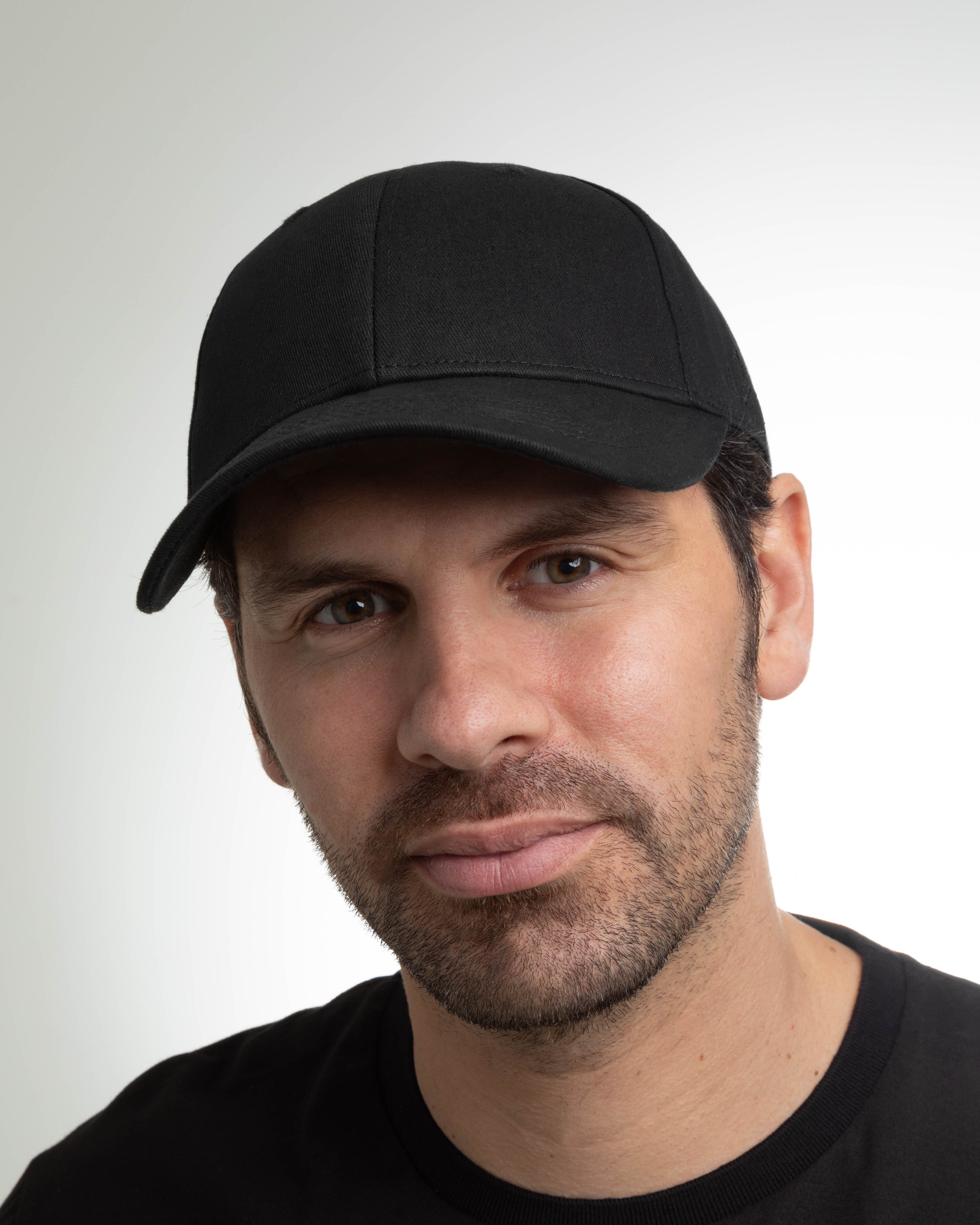Black Cotton “DNA” Cap